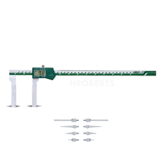 Insize 1530-300 Digital Caliper with interchangeable Points 0-300mm / 0-12", Resolution 0.01mm / 0.0005"