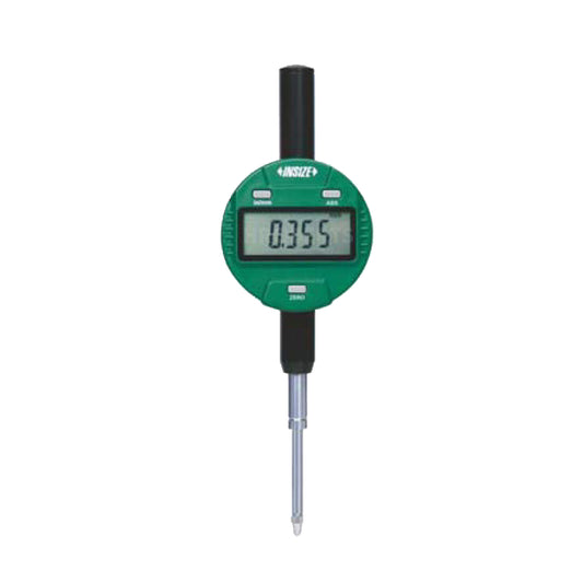 Insize 2112-251 Digital Indicator, Range 1" / 25.4mm, Resolution 0.00005" / 0.001mm - Lug Back