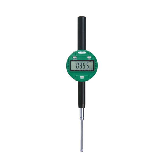 Insize 2112-501 Digital Indicator, Range 2" / 50.8mm, Resolution 0.00005" / 0.001mm - Lug Back