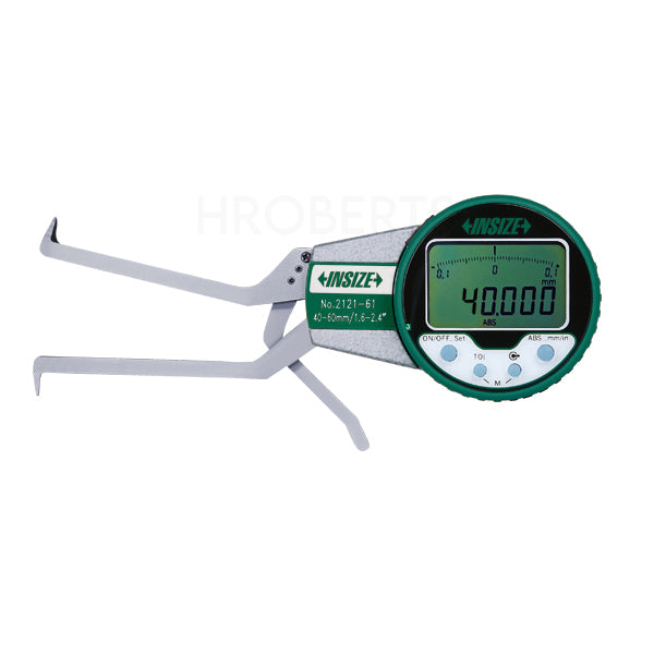 Insize 2121-61 Digital Inside Caliper Gauge, Range 40-60mm, Resolution 0.005mm / 0.0002"