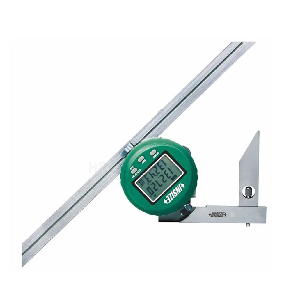 Insize 2172-360A - 0-360 Degree Digital Protractor - 10"/0.005 Degree Graduation