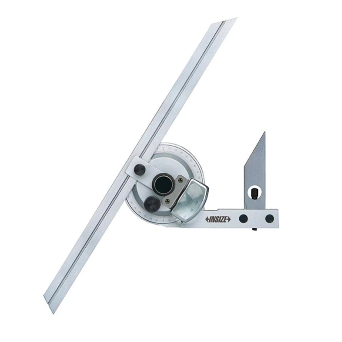 Insize 2372-360 Universal Bevel Protractor, Range 360 Degrees, Blade Length 300mm / 12"