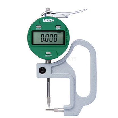 Insize 2873-101 Digital Tube Thickness Gauge, Range 0-10mm / 0-0.4", Resolution 0.001mm / 0.00005"