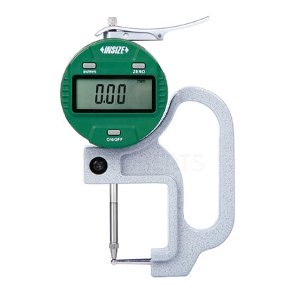 Insize 2876-10 Digimatic Digital Tube Thickness Gauge, Range 0-10mm / 0-0.4", Resolution 0.01mm / 0.0005"