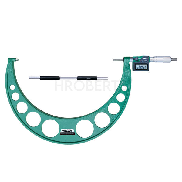 Insize 3101-300A Digital Micrometer, IP65, Range 275-300mm / 11-12", Graduation 0.001mm / 0.00005", With Data Output