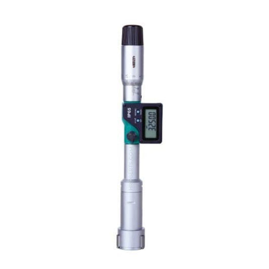 Insize 3127-40 Digtial Three Point Internal Micrometer, IP65, 3-Point Contact, Range 30-40mm / 1.18-1.57", Resolution 0.001mm / 0.00005"