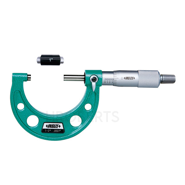 Insize 3203-2A Micrometer, Range 1-2", Graduation 0.0001"