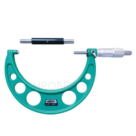 Insize 3203-5A Micrometer, Range 4-5", Graduation 0.0001"