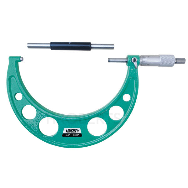 Insize 3203-6A Micrometer, Range 5-6", Graduation 0.0001"