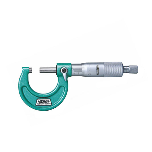 Insize 3210-25A Micrometer, Range 0-25mm, Graduation 0.001mm