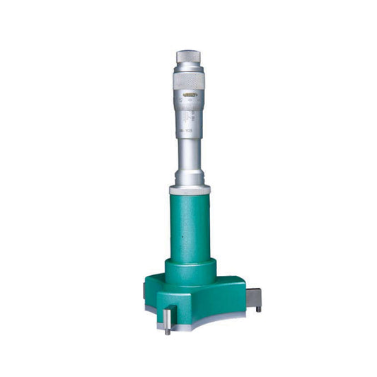 Insize 3227-125 Three Point Internal Micrometer, 3-Point Contact, Range 100-125mm, Graduation 0.005mm