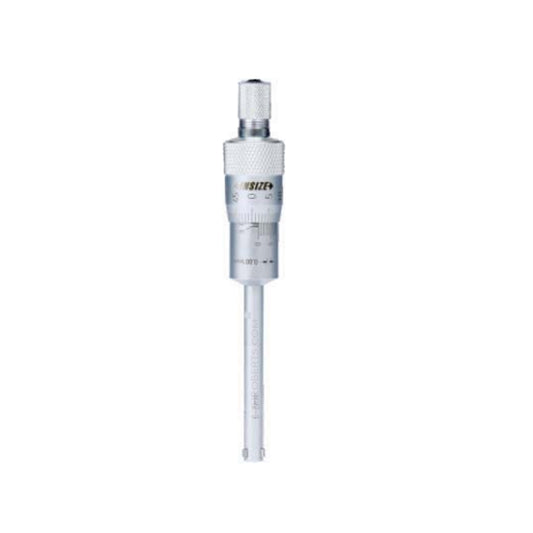 Insize 3227-8 Three Point Internal Micrometer, 3-Point Contact, Range 6-8mm, Graduation 0.001mm