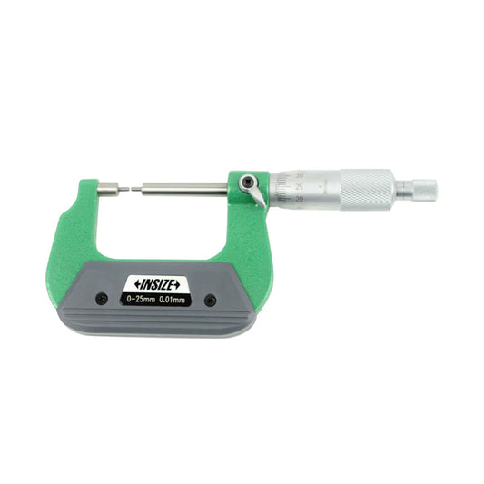 Insize 3233-25A Spline Micrometer, Range 0-25mm, Graduation 0.01mm