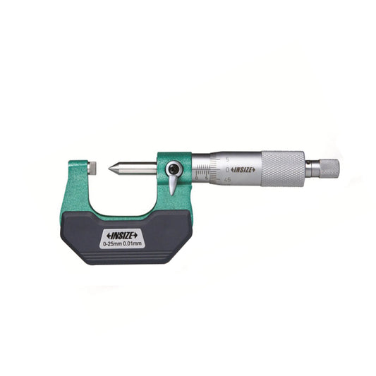 Insize 3266-25BA Crimp Height Micrometer, Range 0-25mm, Graduation 0.01mm
