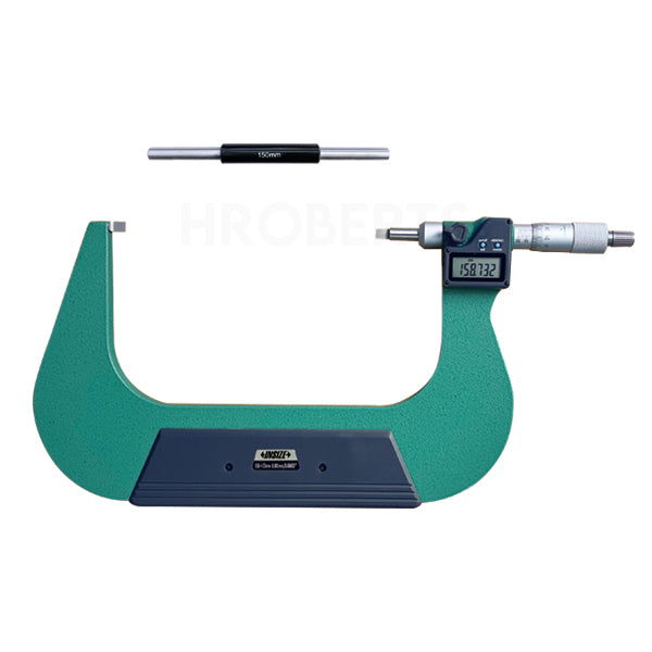 Insize 3532-175A Digital Blade Micrometer (A type), IP65, Range 150-175mm / 6-7", Graduation 0.001mm / 0.00005", With Data Output