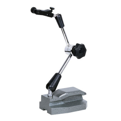Insize 6225-100 Dial Indicator Stand, Non-Magnetic, 8mm Holding Stem with Fine Adjustment