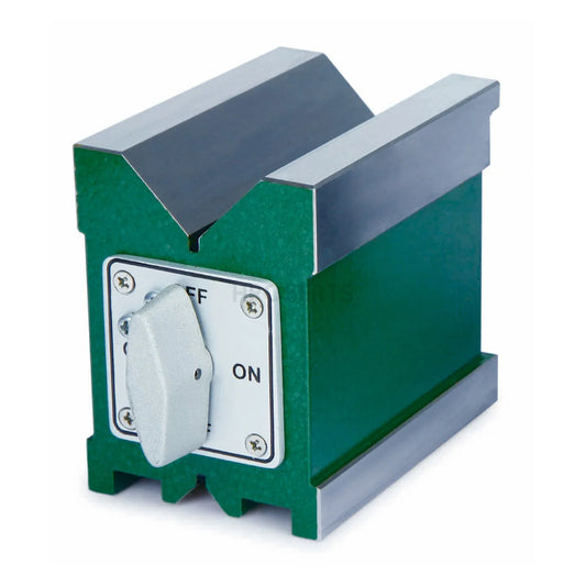 Insize 6889-11 V Block - 75x56x75mm Magnetic Individual V-Block, 85Kgf