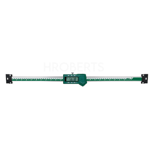 Insize 7101-400A Horizontal Digimatic Digital Scale, Range 0-16" / 0-400mm, Resolution 0.0005" / 0.01mm