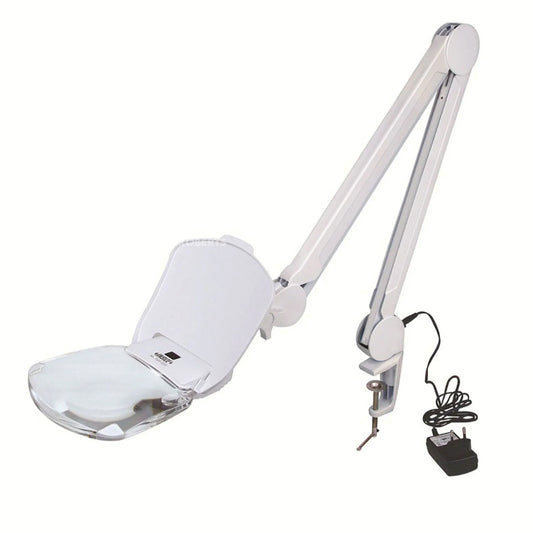 Insize 7520-320D Table Magnifier with Illumination, 1.75X and 6X Magnification, 160×127mm Lens