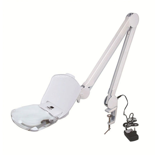 Insize 7521-3D Table Magnifier with Illumination, 1.75X Magnification, 126mm Lens