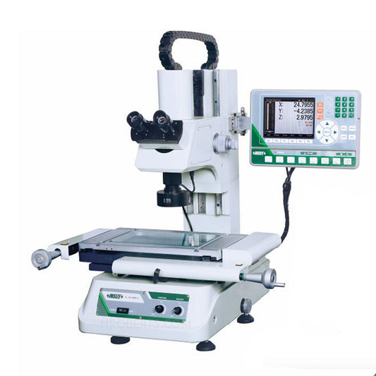 Insize ISD-VMM225 Toolmaker Microscope (Binocular), 30x Magnification, Stage X/Y Axis Travel: 250x150mm. Z Axis Travel: 200mm