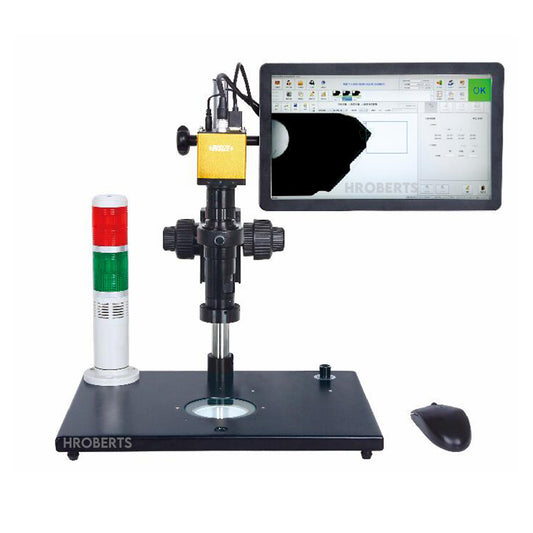 Insize ISM-DL400 Digital Measuring Microscope, Magnification 15-100x (With Display)