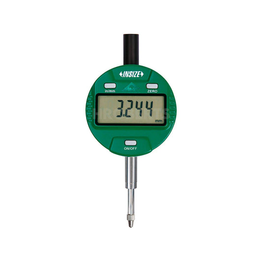 Insize 2112-101 Digital Indicator, Range 0.5" / 12.7mm, Resolution 0.00005" / 0.001mm - Lug Back