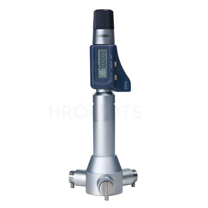 Insize 3128-70 Digtial Large Range Three Point Internal Micrometer, IP65, 3-Point Contact, Range 50-70mm / 1.97-2.76", Resolution 0.001mm / 0.00005"