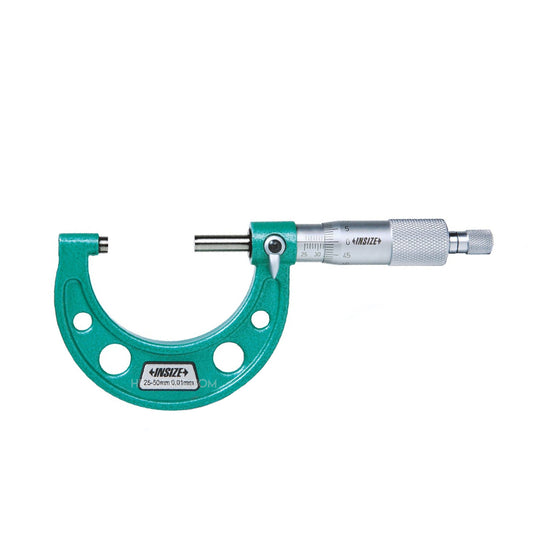 Insize 3203-50A Micrometer, Range 25-50mm, Graduation 0.01mm