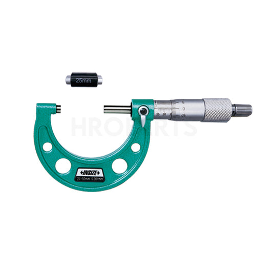 Insize 3210-50A Micrometer, Range 25-50mm, Graduation 0.001mm