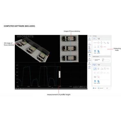 Insize ISM-H5000 Large Depth Of Field 3D Measuring Microscope (Advanced Type)