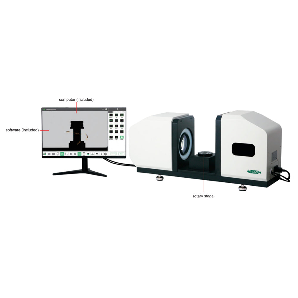 Insize QMS-B350 Horizontal Quick Measurement light path system