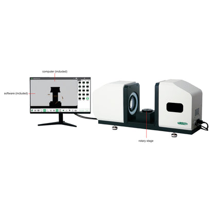 Insize QMS-B350 Horizontal Quick Measurement light path system