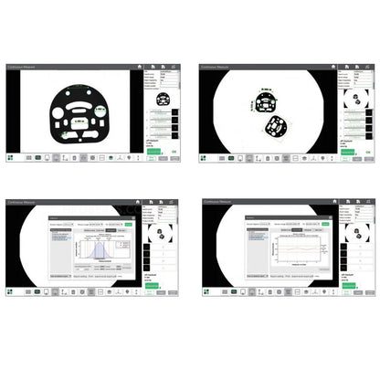 Insize QMS-A110 Field of view inspection machine, Measuring Range Ø100 x 80mm, Includes PC and Software