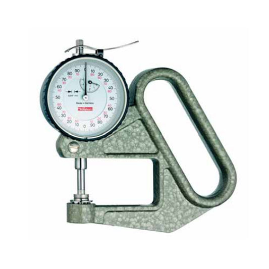 Kafer F 50 Dial Thickness Gauge, Range 0-5mm, Graduation 0.001mm, Depth of Jaw 50mm