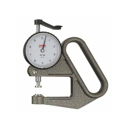 Kafer K 50 Dial Thickness Gauge, Range 0-10mm, Graduation 0.1mm, Depth of Jaw 50mm