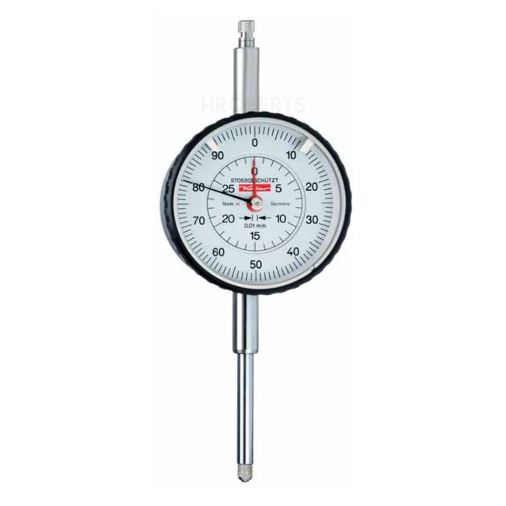Kafer M 2/30 S Dial Indicator, Shockproof, Graduation 0.01mm, Range 30mm, Scale 0-100, Bezel Diameter 58mm