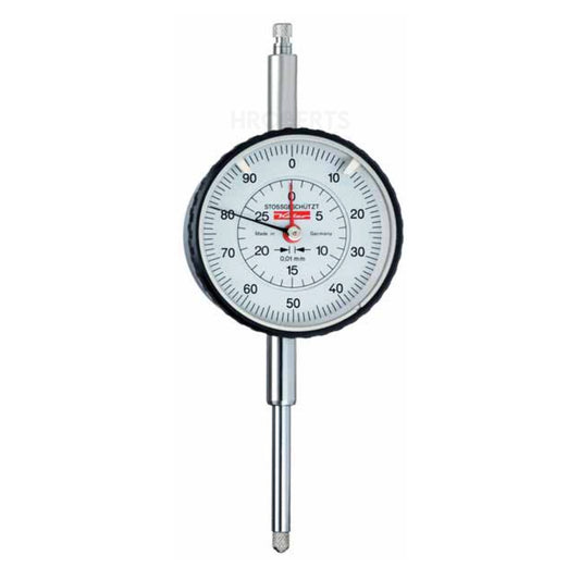 Kafer M 2/30 S Dial Indicator, Shockproof, Graduation 0.01mm, Range 30mm, Scale 0-100, Bezel Diameter 58mm