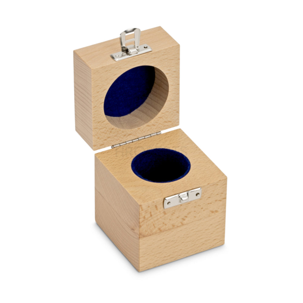 Kern 317-090-100 Wooden box for individual weights (Cylindrical/compact, 500 g)