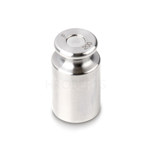 Kern 337-08 Individual weight, 200 g - Knob Shape, OIML Class F2