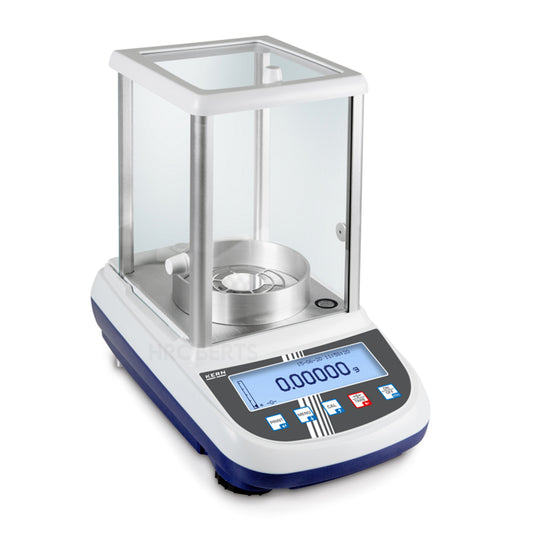 Kern ALJ 200-5DA Large Range Analytical balance, Max Weighing Capacity 82g / 220g, Resolution 0.0001g / 0.00001g