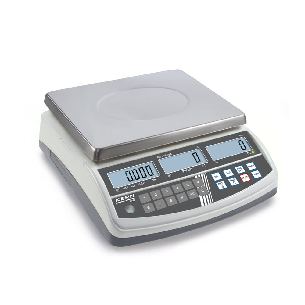 Kern CPB 6K0.1N Professional Counting scales (60,000 Points), Max Weighing Capacity 6000g, Resolution 0.1g