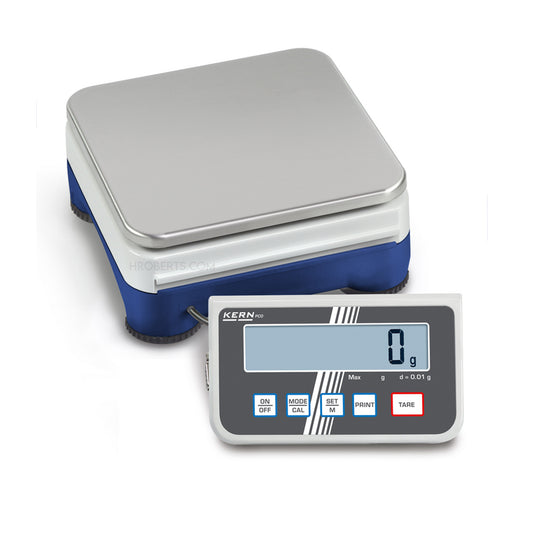 Kern PCD 10K-3 Precision Balance with Removable Display, Max Weighing Capacity 10000g, Resolution 1g