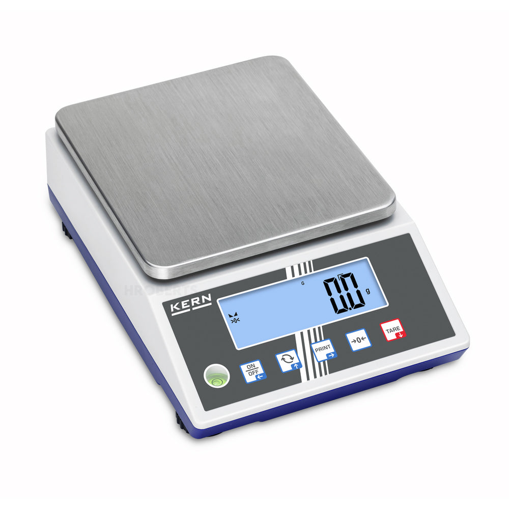 Kern PCJ 6000-1M Precision Balance with Alibi memory, Max Weighing Capacity 6000g, Resolution 0.1g