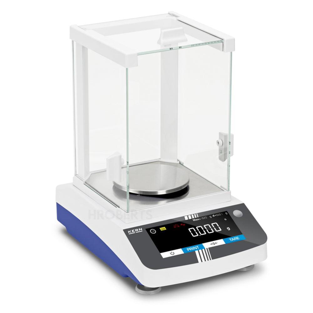 Kern PDS 1000-3 Precision Balance flexible functionality and touch display, Max Weighing Capacity 1020g, Resolution 0.001g, External adjusting