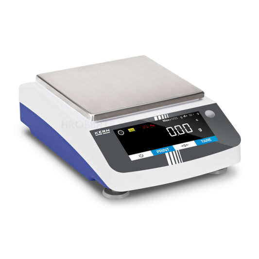 Kern PDT 4000-2 Precision Balance flexible functionality and touch display, Max Weighing Capacity 4200g, Resolution 0.01g, Internal adjusting