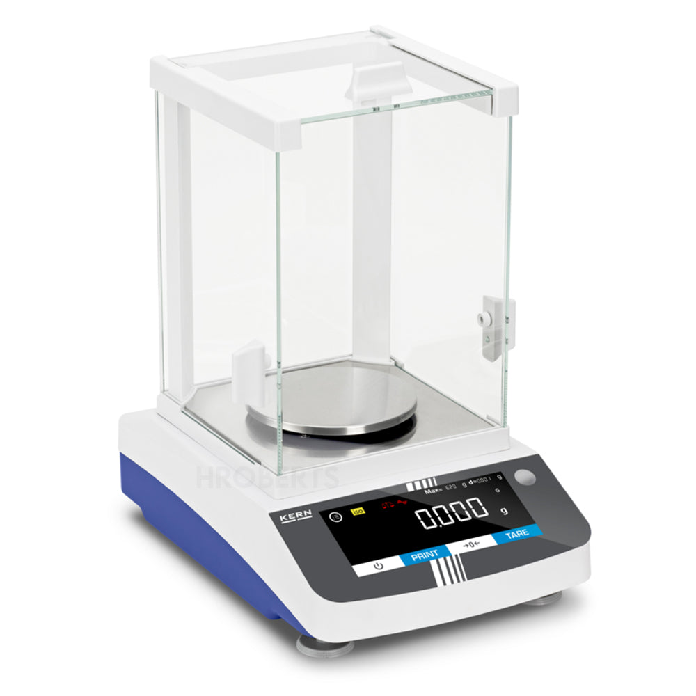Kern PDS 600-3 Precision Balance flexible functionality and touch display, Max Weighing Capacity 620g, Resolution 0.001g, External adjusting