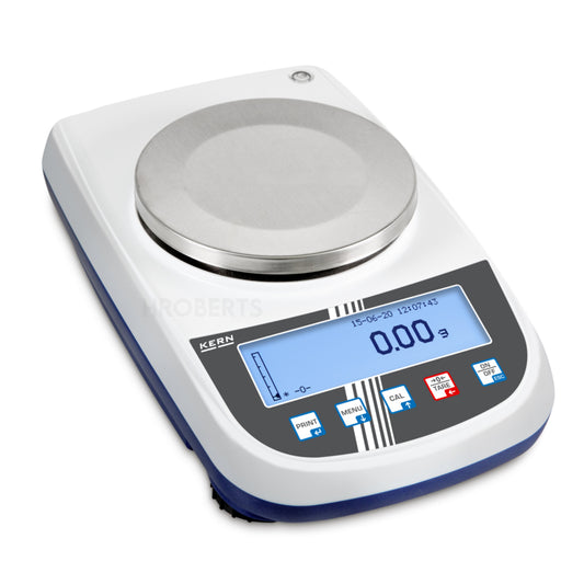 Kern PLS 8000-2A Precision Balance, Max Weighing Capacity 8200g, Resolution 0.01g