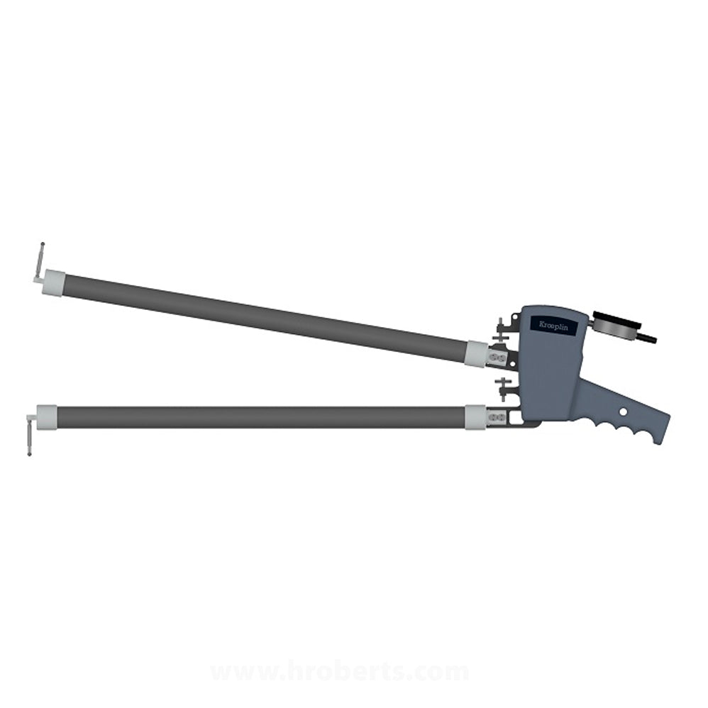 Kroeplin H12150 Internal Caliper Gauge, Range 150-250mm, Graduation 0.1mm, Measuring Depth 535mm, Measuring Contact Ball 5mm Diameter