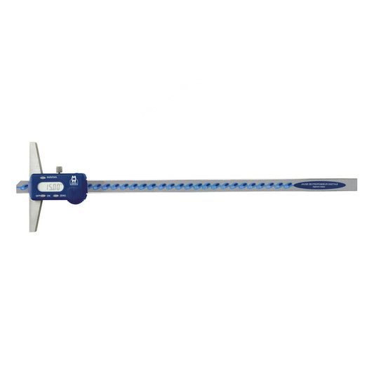 Moore & Wright MW170-30DB/100 Digital Vernier Depth Gauge, Range 0-300mm / 0-12", Resolution  0.01mm / 0.0005", Length of Base 100mm